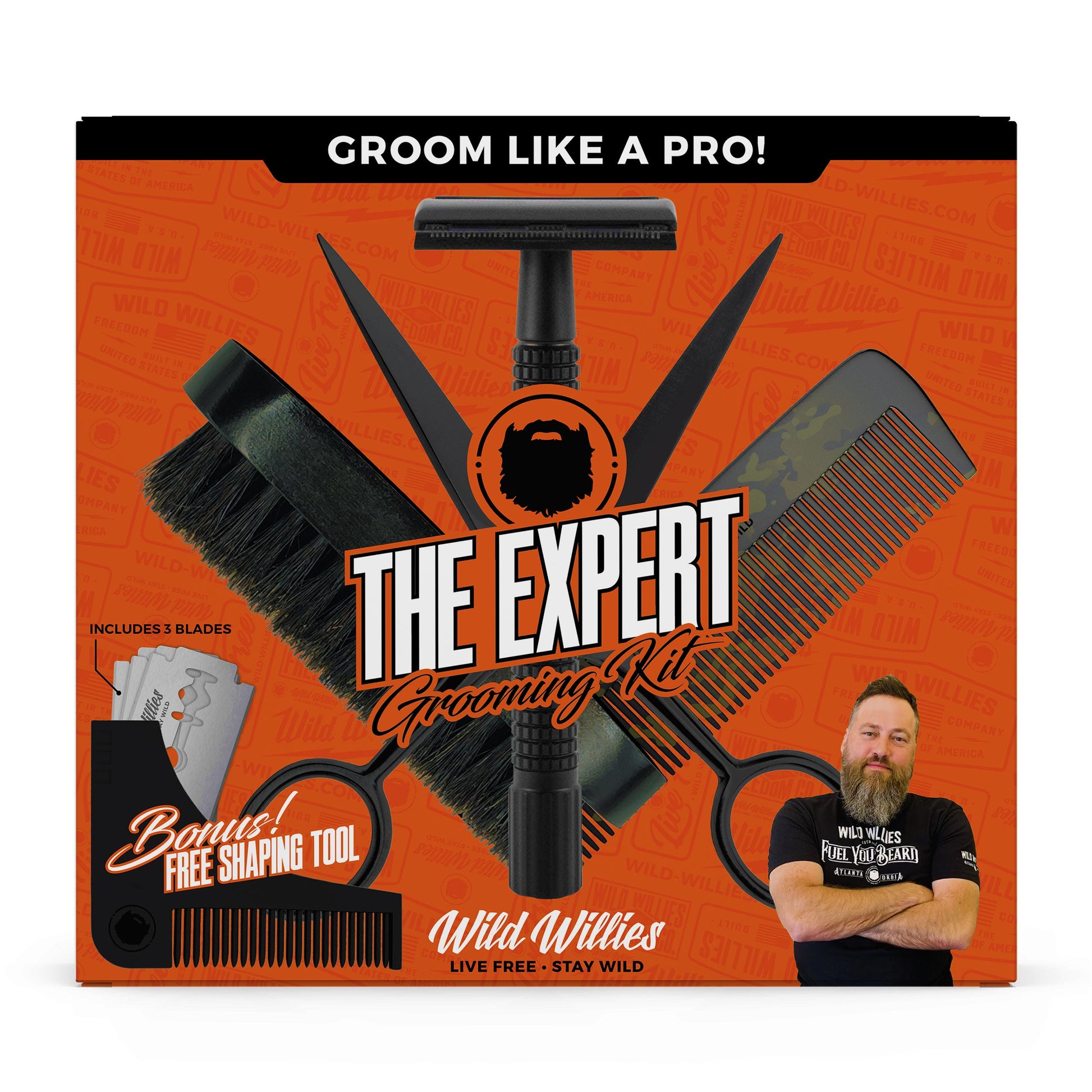 The Expert Grooming Kit Wild Willies 