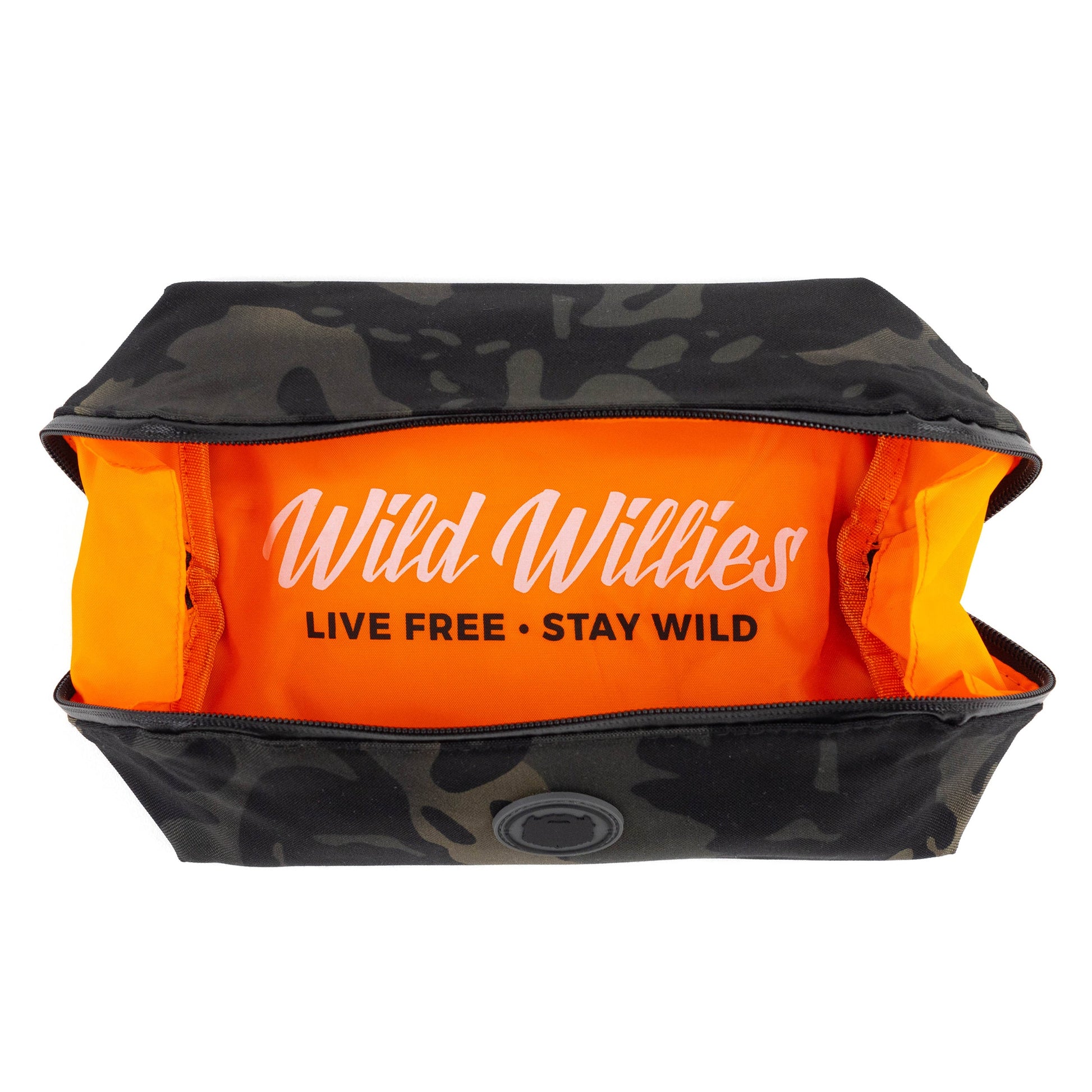 Clamshell Canvas Dopp Bag - Camo Wild-Willies 