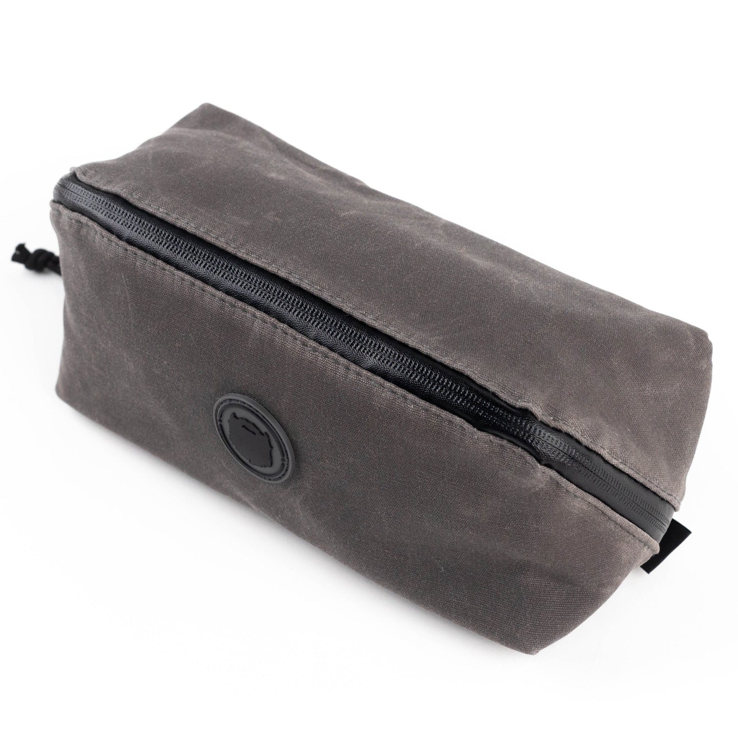Clamshell Canvas Dopp Bag - Gray Wild-Willies