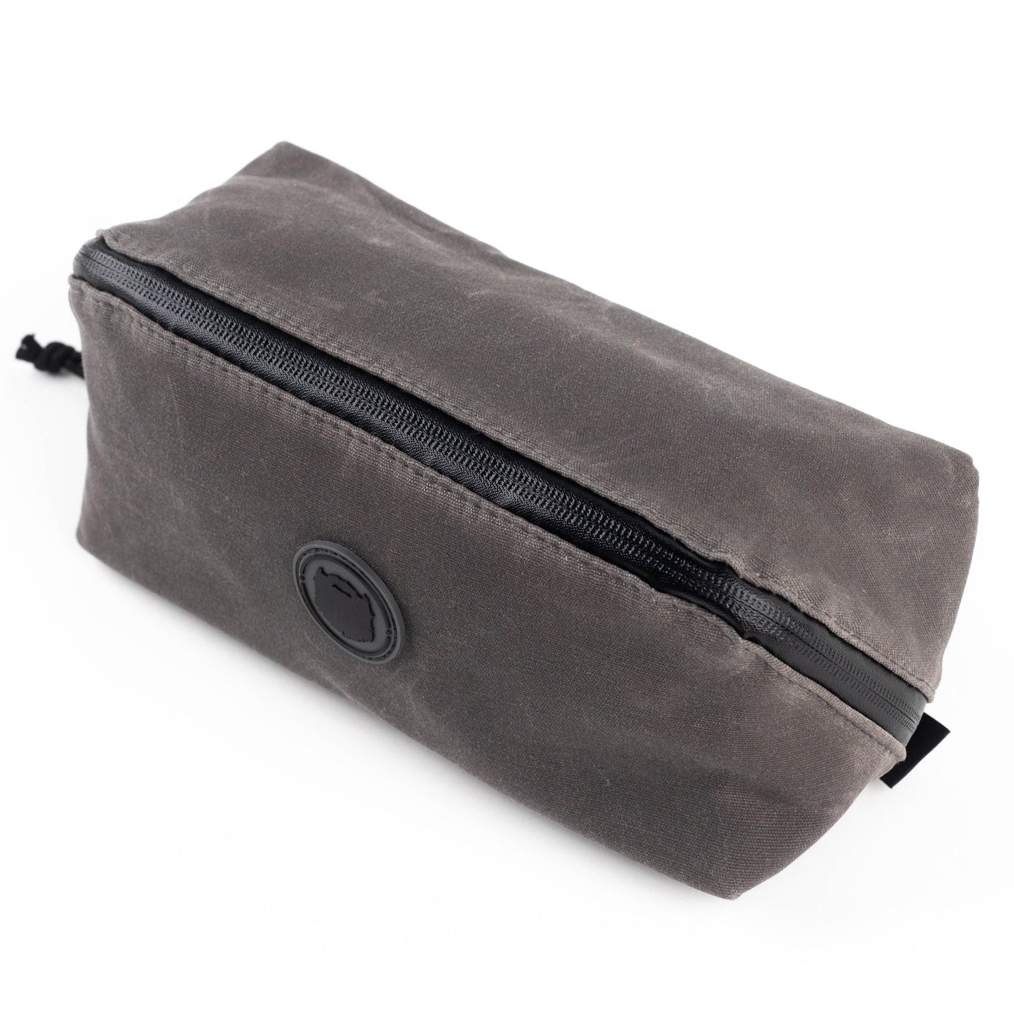 Clamshell Canvas Dopp Bag - Gray Wild-Willies 