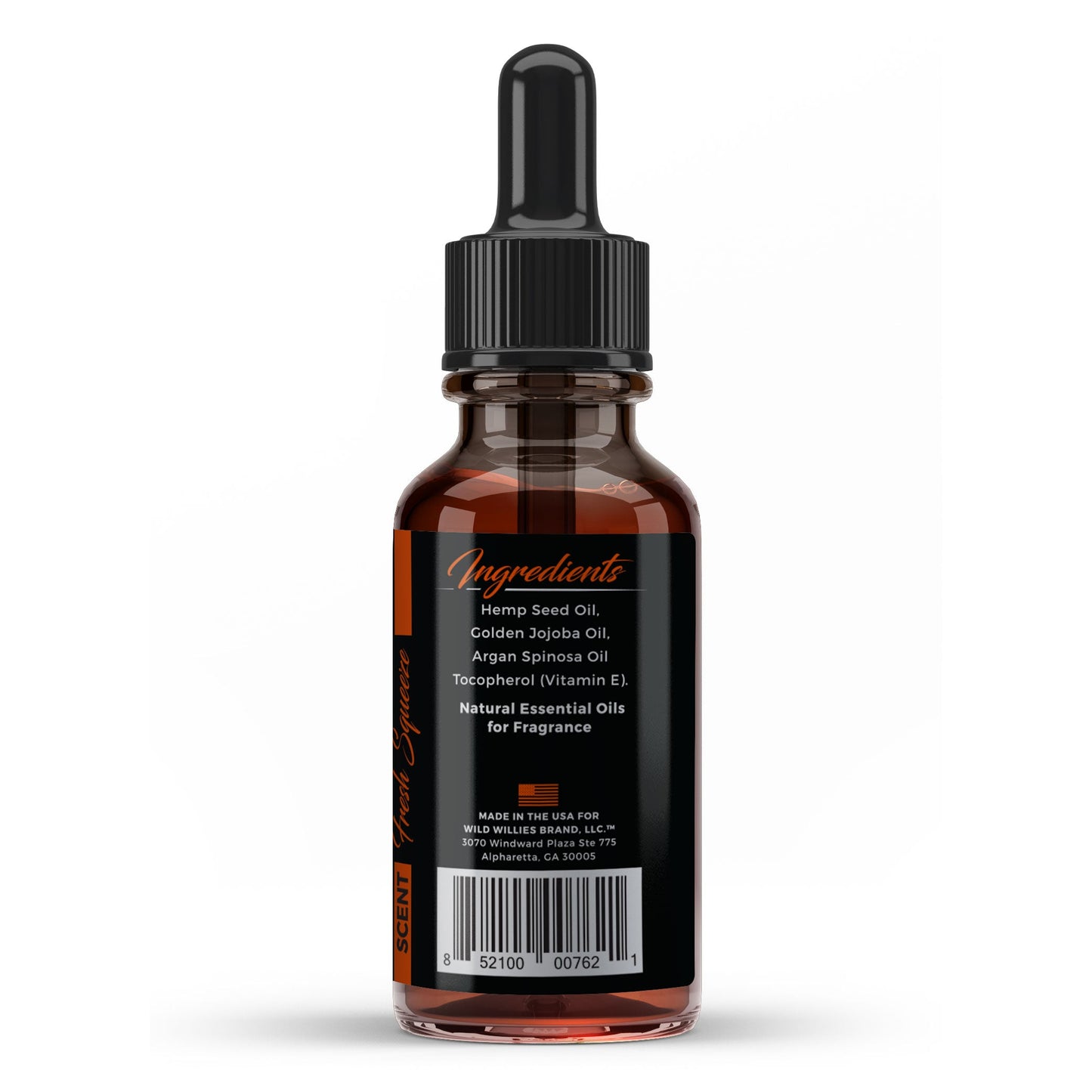 Hemp Beard Elixir - Fresh Squeeze Beard Oil Wild-Willies
