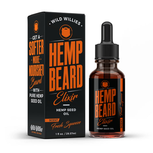 Hemp Beard Elixir - Fresh Squeeze Beard Oil Wild-Willies 