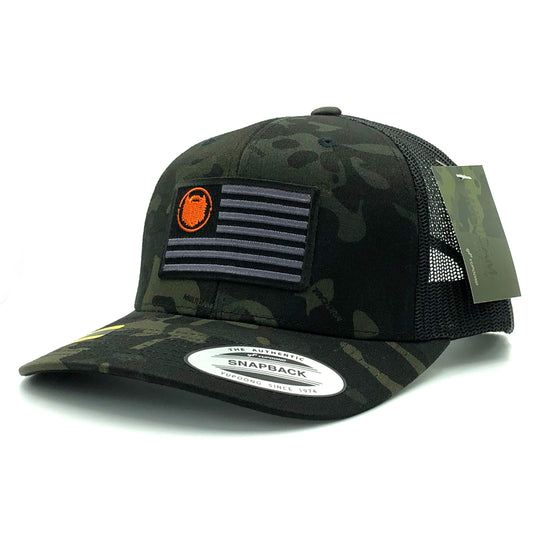 Wild Freedom Trucker - MULTI-CAM BLACK Hat Wild-Willies 