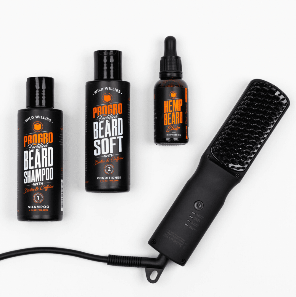 Perfect Beard Styling Kit Refine Bundle Wild Willies 