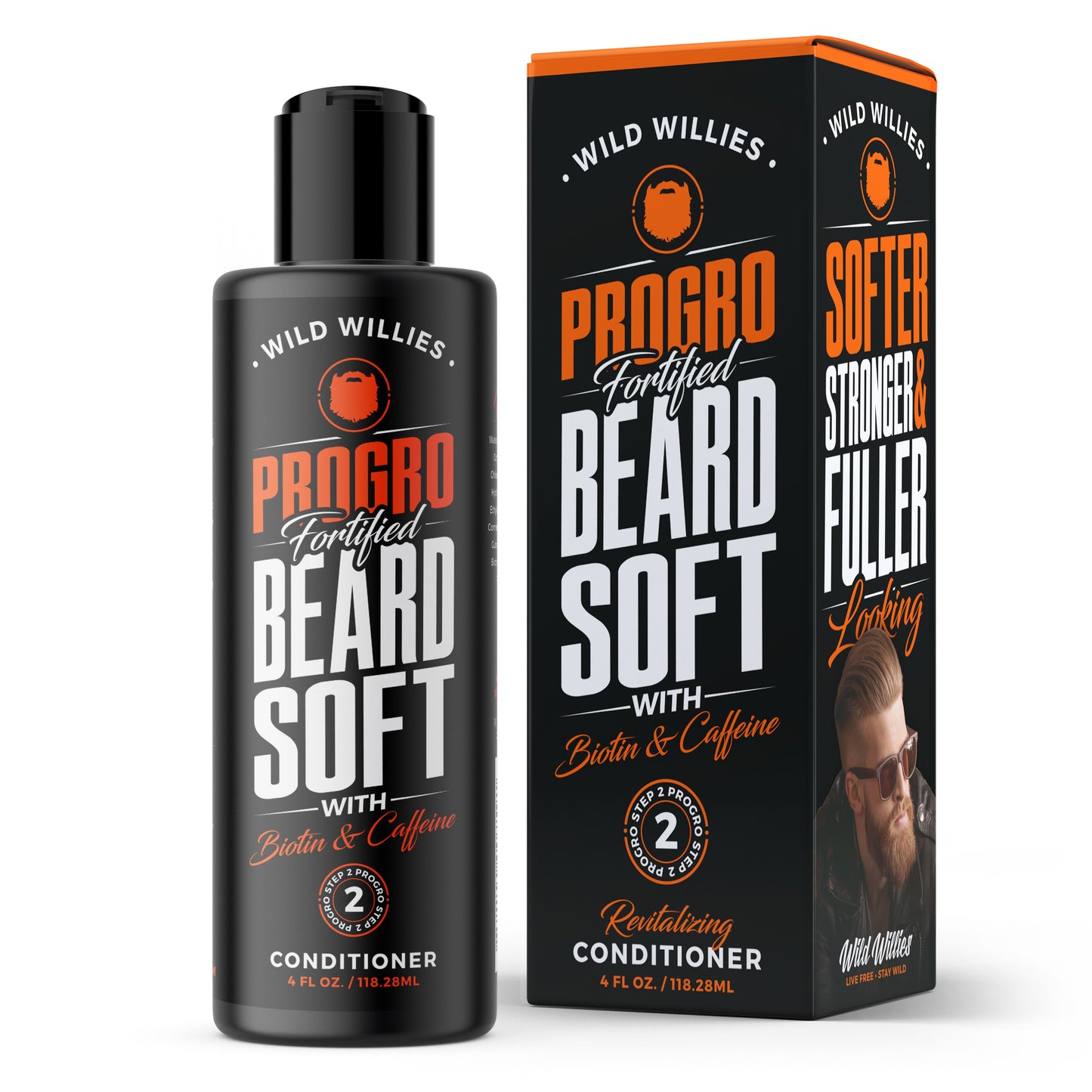 PROGRO Beard Soft Beard Wash Wild-Willies